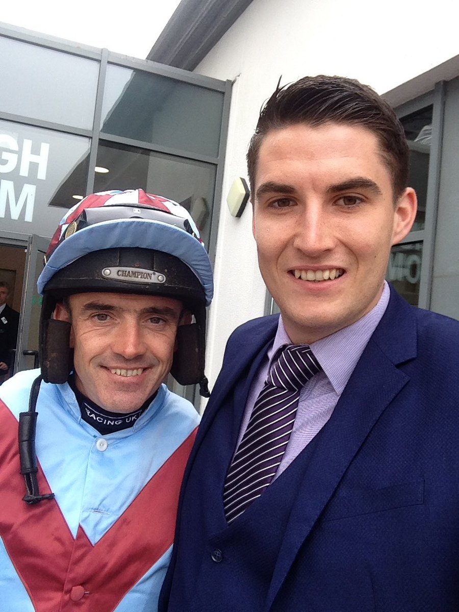 PorterG94's tweet photo. Met the best jockey there is. Now I need to find a winner #Xsquared https://t.co/QI81JnDOiM