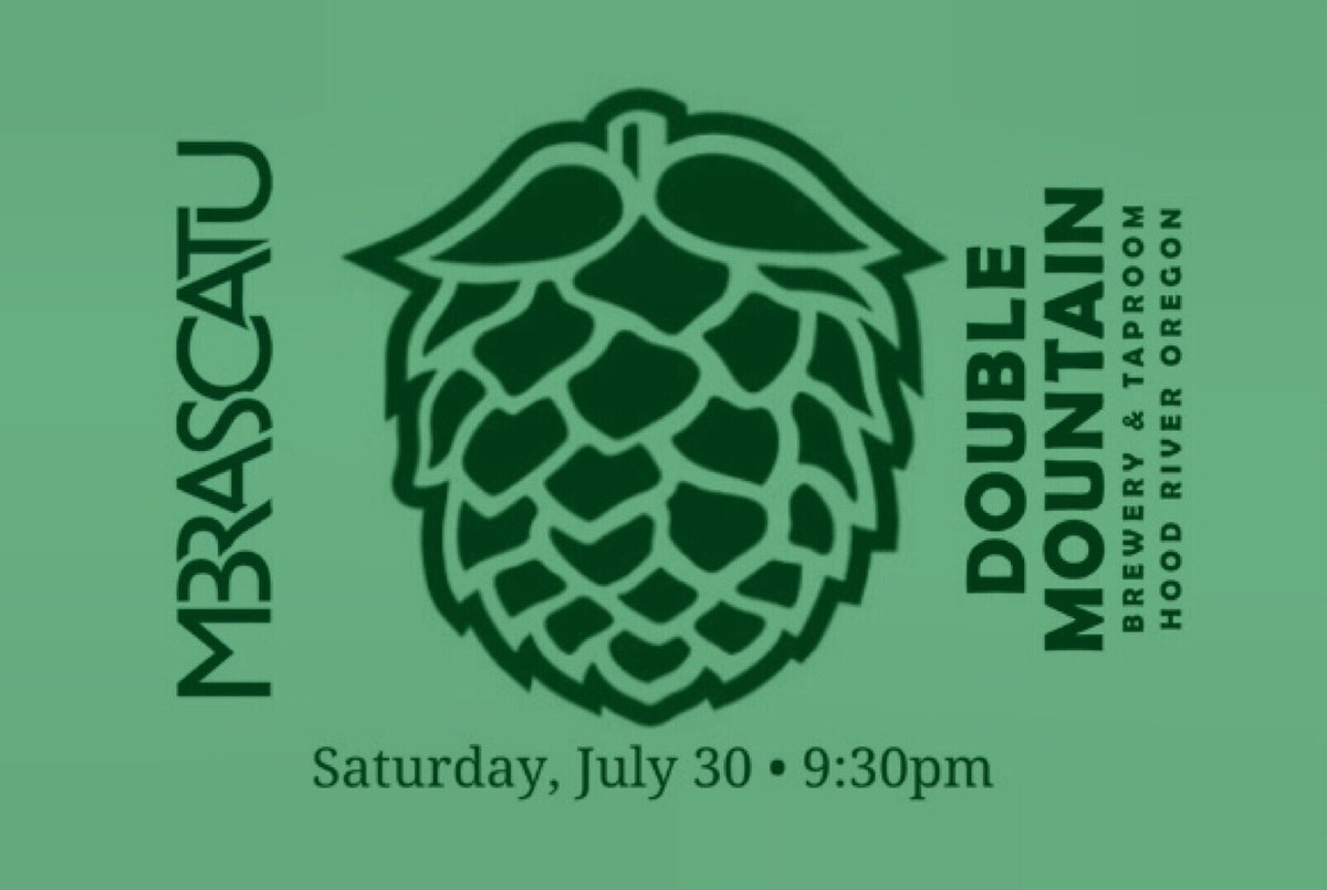 We're at <a href="/DoubleMountain/">Double Mountain</a> Brewery &amp; Taproom this Saturday. Come out and get your Hood River on!