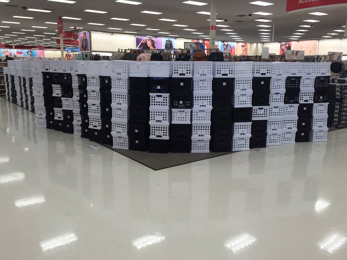 MBurrrg23's tweet photo. It's going down at Target Hilldale! We know how to send em #BackToCollege #Bucky #G196SalesSharks @domcolosimo https://t.co/k8JNUpjt6z