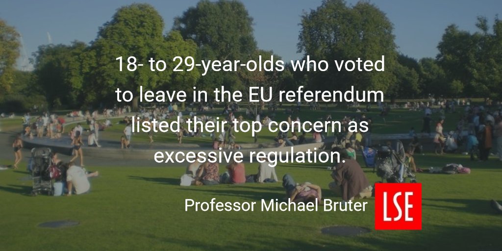 LSEnews's tweet photo. Young Brexiteers say economy more important than immigration https://t.co/CsLVqw0oNx @LSEGovernment #LSEBrexitVote https://t.co/IhWlVseNuQ