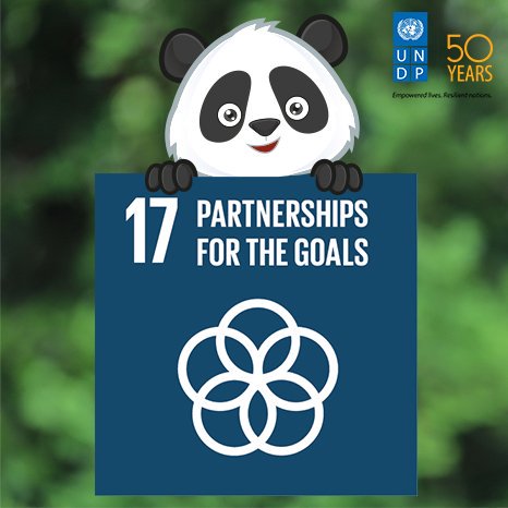 UN's tweet photo. Let’s work together to see all countries lead, grow &amp; thrive https://t.co/nlnuj81TuZ  #Pandas4GlobalGoals via @UNDP https://t.co/dlombunDi3