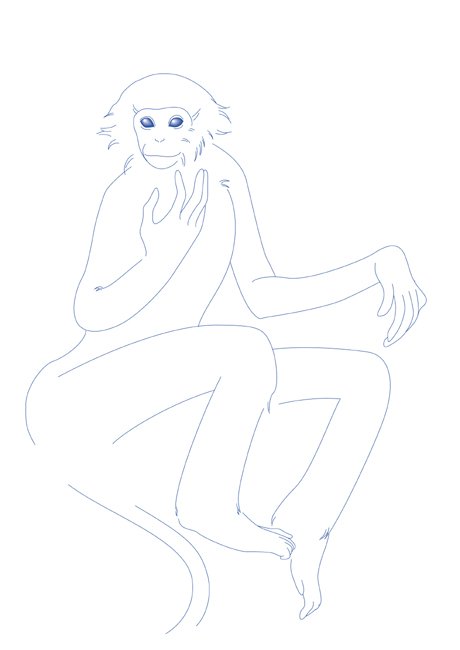 チャリティイラスト美しい猿 Twitter Search