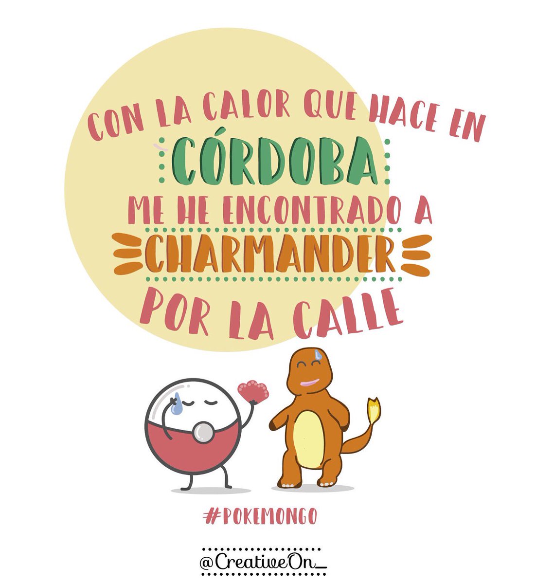_CreativeOn_'s tweet photo. #pokemon #pokemongo #Pokequedada #charmander #cordobaesp https://t.co/cmeN8eEmbX