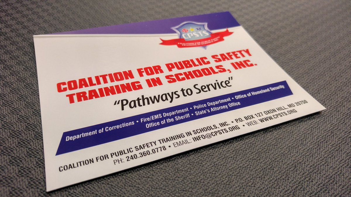 PGCountyOHS's tweet photo. OEM is on scene engaging youth in the county to talk about careers in Public Safety! #PathwaysToService https://t.co/pVNdGi718p