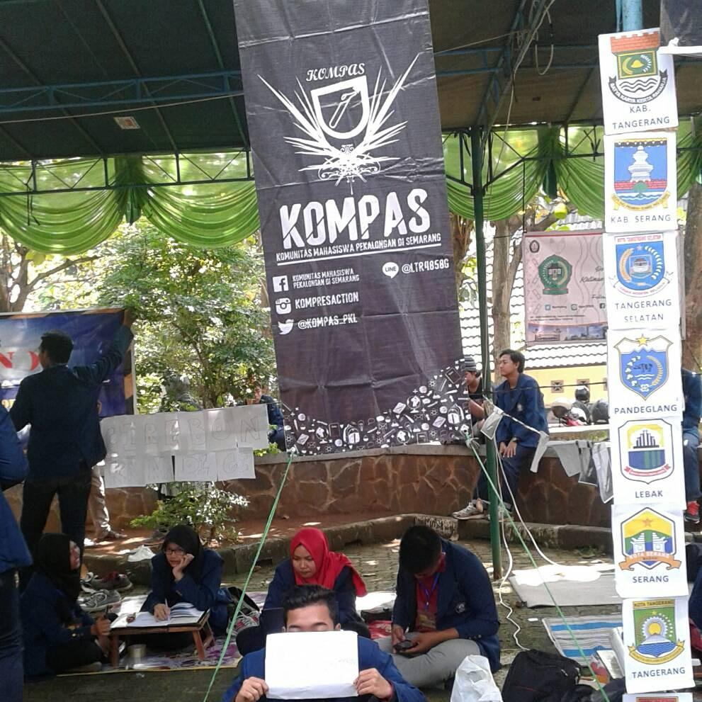 Di tempat lain jg dilaksanakan penyambutan mahasiswa baru Pekalongan di UNDIP. Terima Kasih antusiasnya :)
