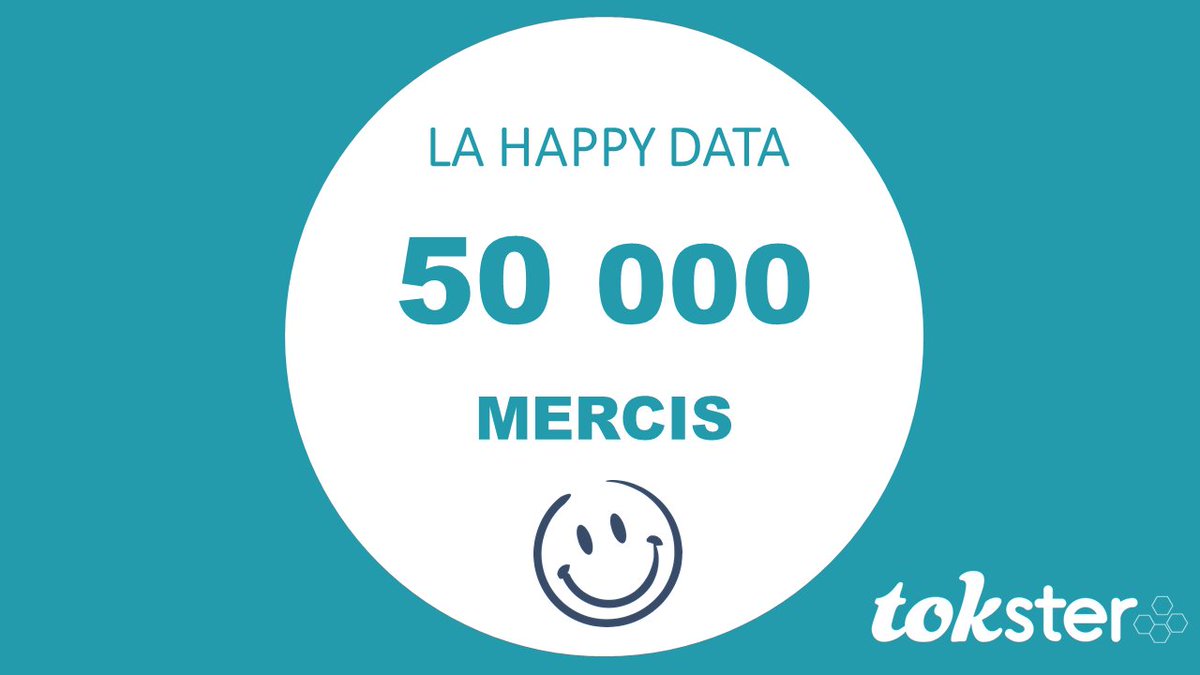 TOKSTER_France's tweet photo. #happydata : 50000 inscrits sur #Tokster = 50000 #MERCIS ! Maintenant: GO 100000 ! #startup #digital #socialmedia https://t.co/MqnU0LpisP