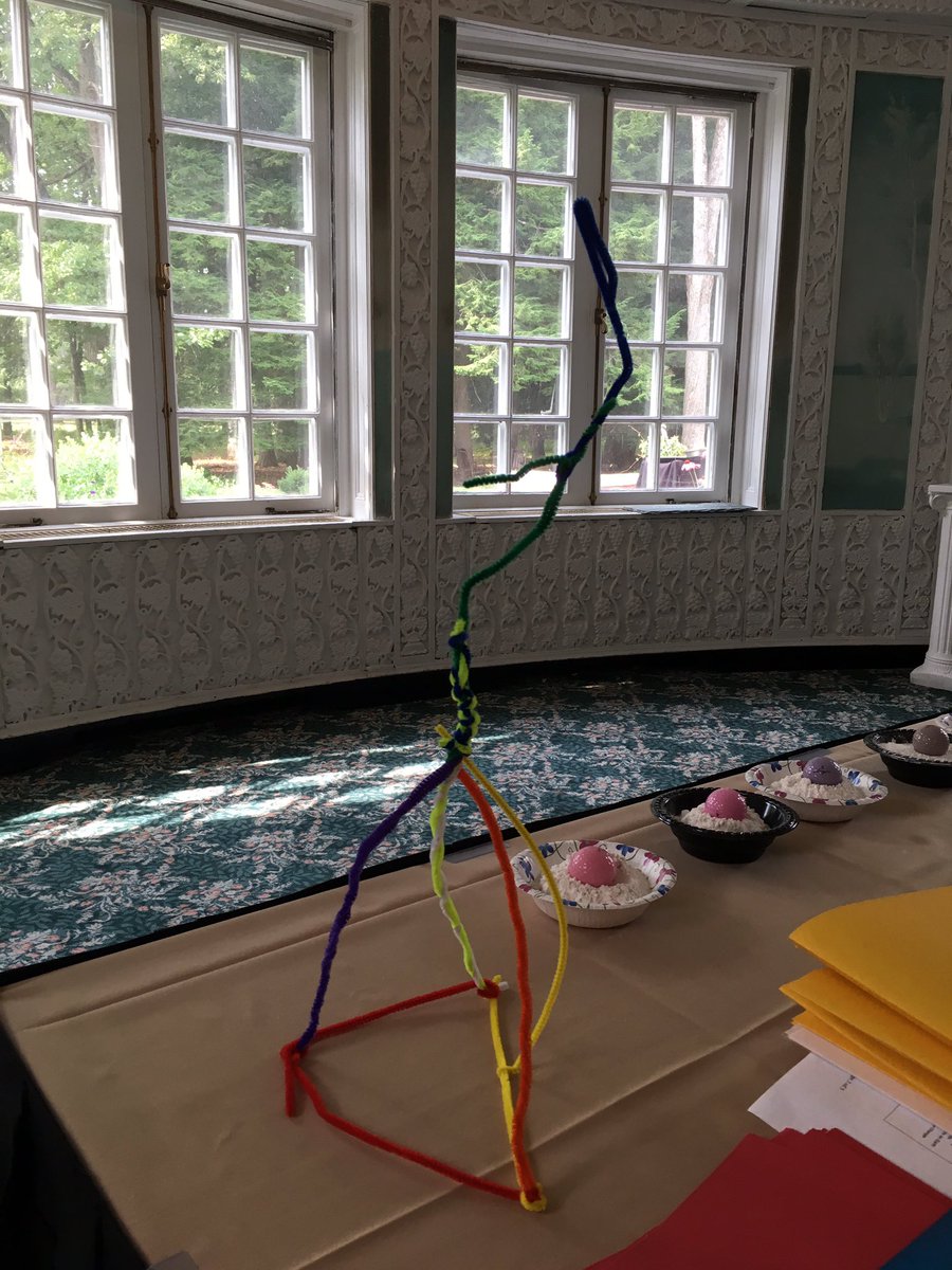 J_Sobers's tweet photo. STEM Challenge with pipe cleaners 22 inches! @Sherba19 @ONCBOCES @AnnePal2 https://t.co/T26A52wecO
