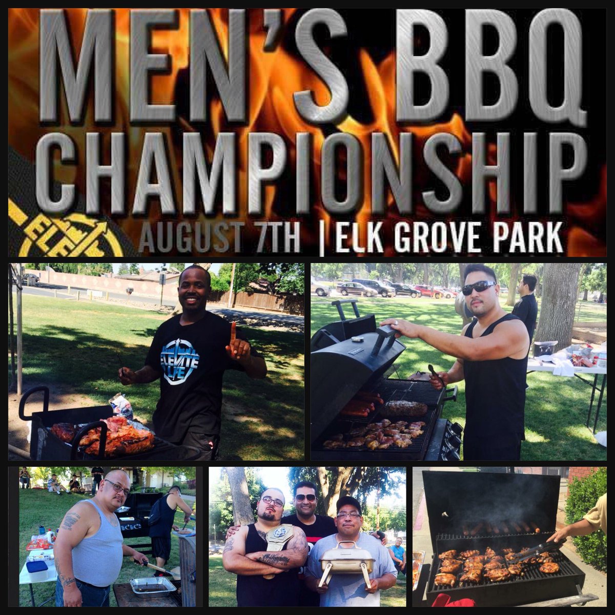 ELEVATELIFESac's tweet photo. Don't miss this years BBQ BATTLE! August 7th cost is $10 for the best Tri-Tip! Who will take home the belt? https://t.co/7Cq7RLTQUU