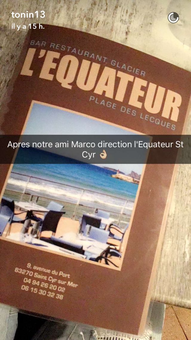 MarseillaisTW9's tweet photo. #VacancesTime 🌞🌞🌞 @Antonin_Portal https://t.co/hPSEX6bHh6
