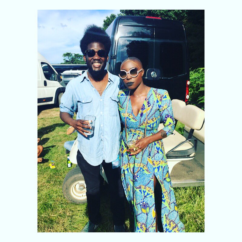 lauramvula's tweet photo. .@michaelkiwanuka huge congratulations on your no.1 album! Incredible work brotha 🙌🏿 https://t.co/6eraZyoDCw