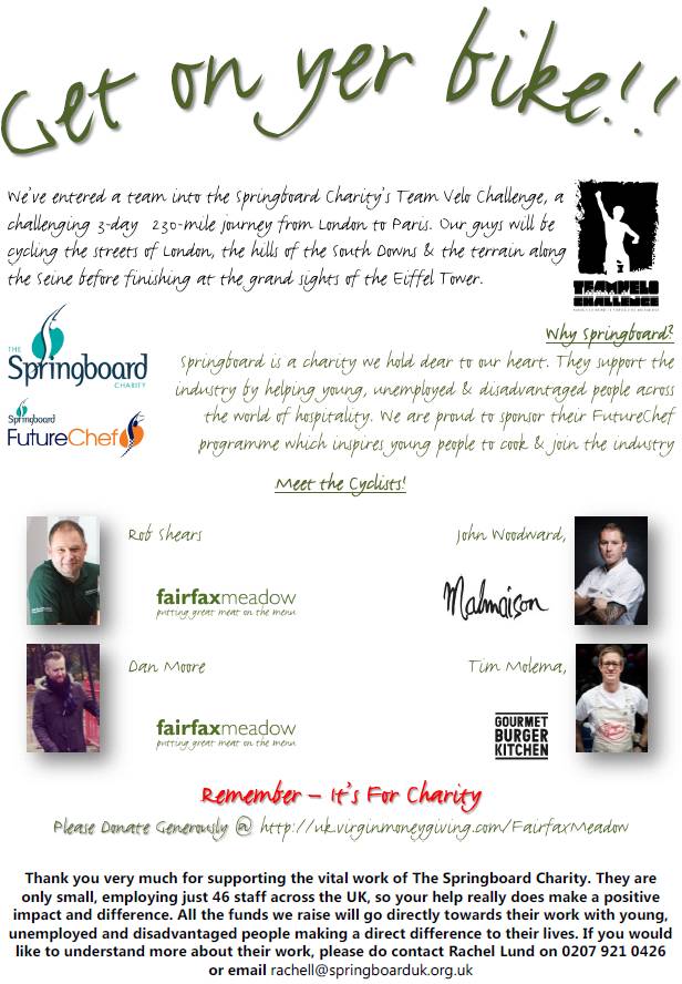 It's never to late to give to charity! <a href="/ShearsRob/">Rob Shears</a> &amp; co. are cycling to Paris with <a href="/Springboard_UK/">Springboard</a> for <a href="/TeamVelo_/">VeLo</a>
