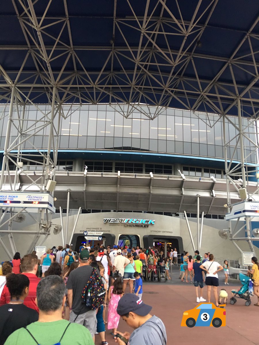 DisneyState's tweet image. Good Morning from Test Track