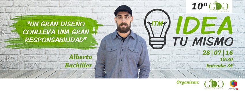 NemeSys20's tweet photo. En un rato empieza el #10GDGC en el Garaje con Alberto Bachiller de @IdeaTuMismo. Ahora nos vemos ;) @GreenDrinksGC https://t.co/AVuLWNS0hI