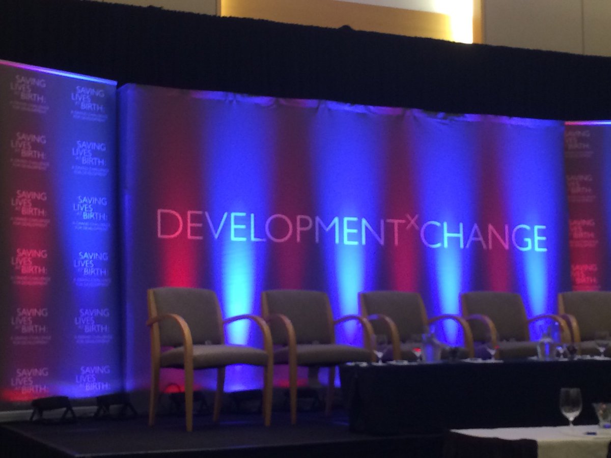 We've loved seeing the good work in maternal &amp; child health @ #DevX2016. S/O to <a href="/GCDSavingLives/">Saving Lives @ Birth</a> for the opportunity!