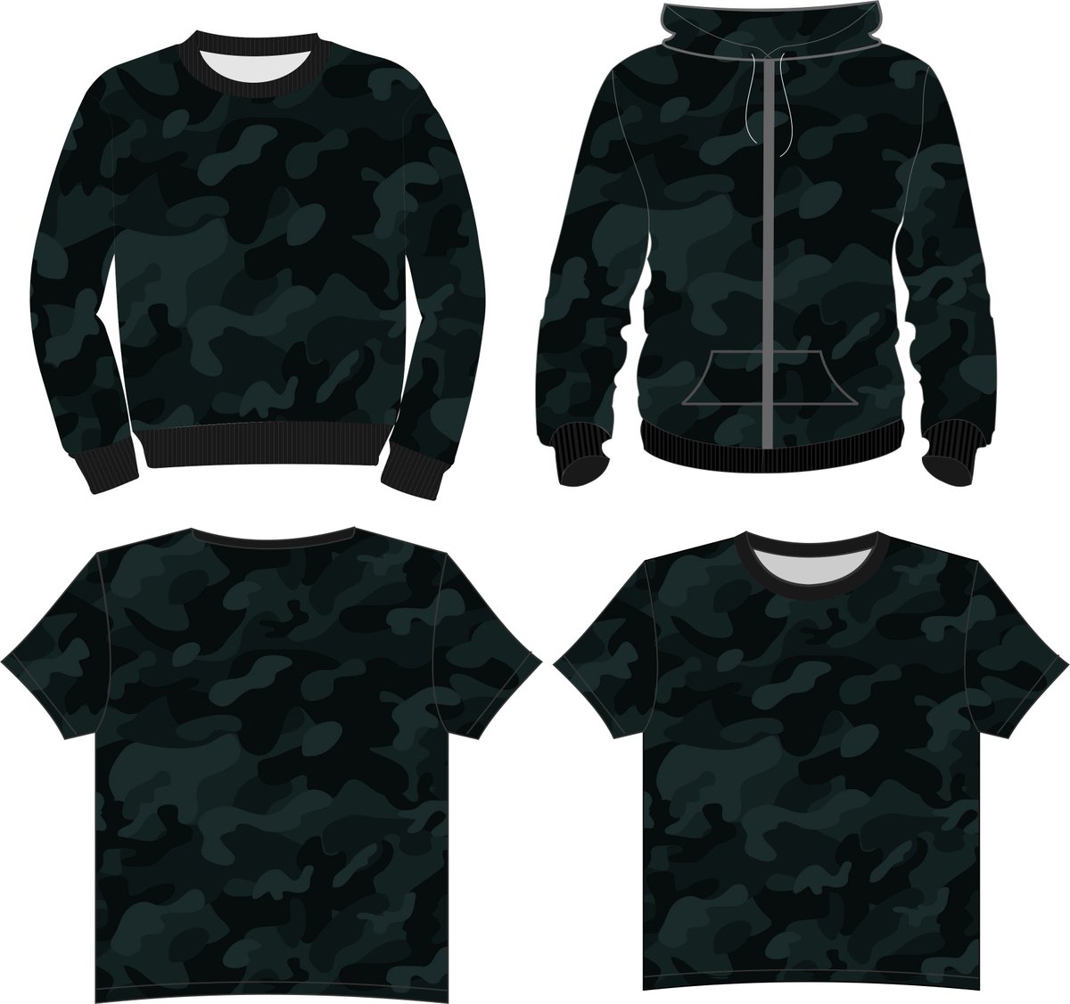 Camoflage 
BLACK !!!!!!!!!