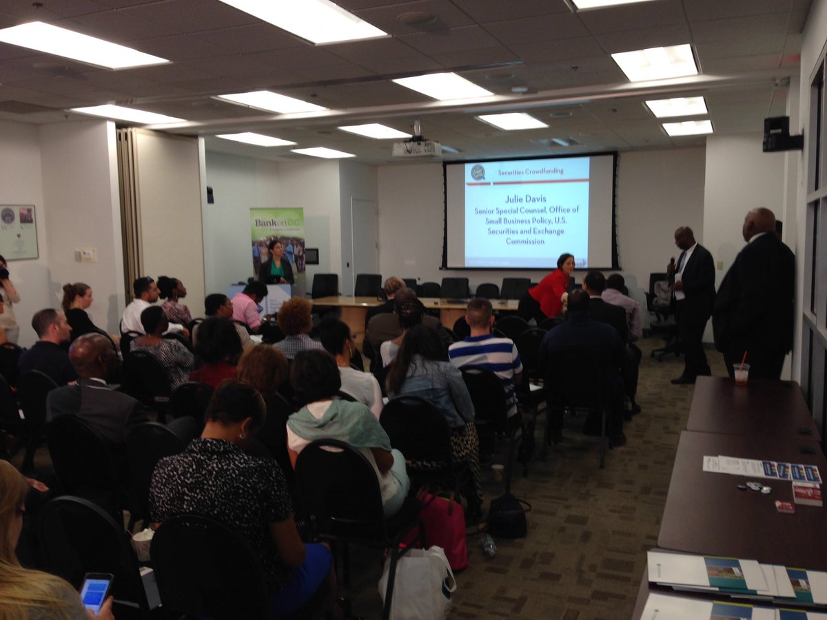 realjasonelias's tweet photo. DISB coffee talk on fantastic funding options for business owners in the district. @GWHCC @Wacif @BankonDC @DCDISB https://t.co/yBtLahQuqX