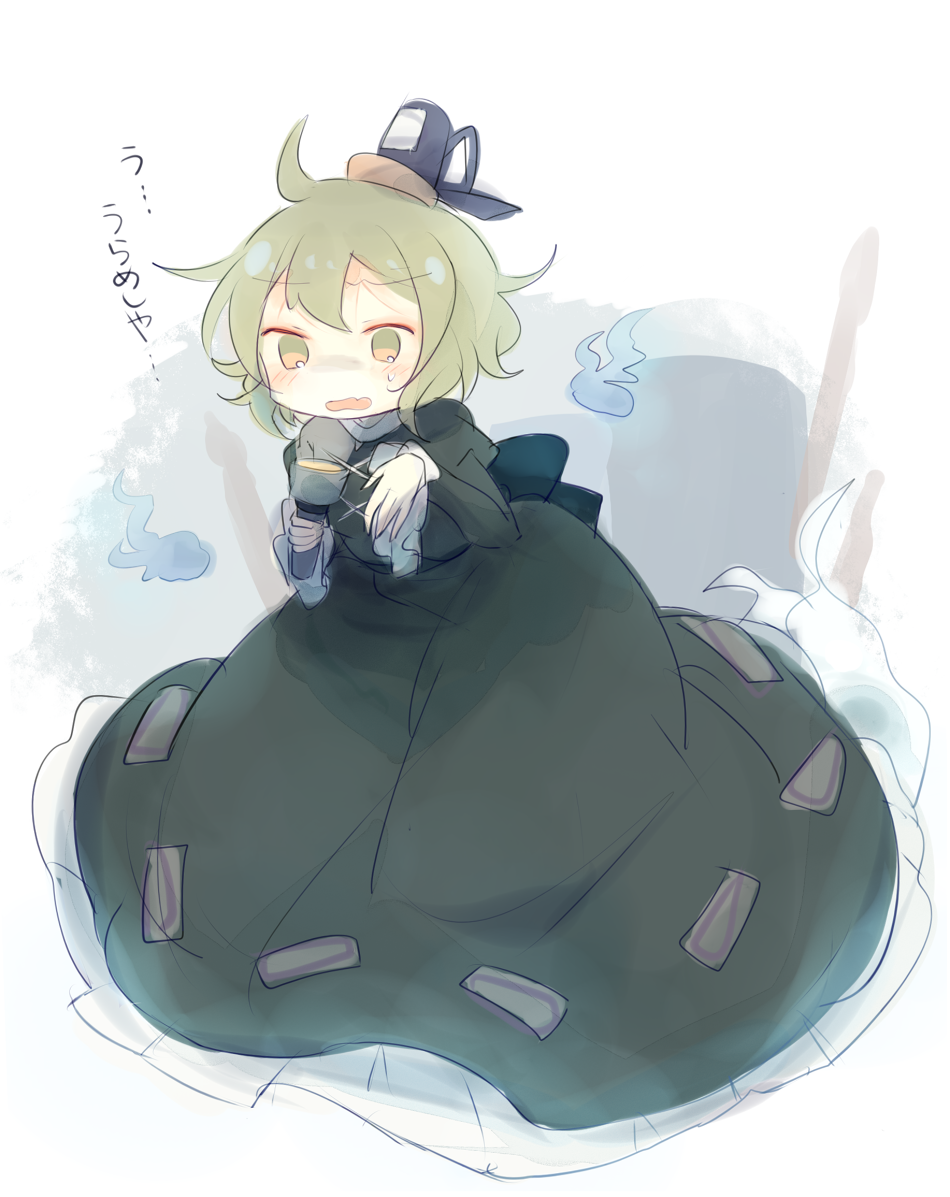 蘇我屠自古(東方プロジェクト) 「屠自古ちゃん #深夜の真剣お絵描き60分一本勝負 」|足湯のイラスト