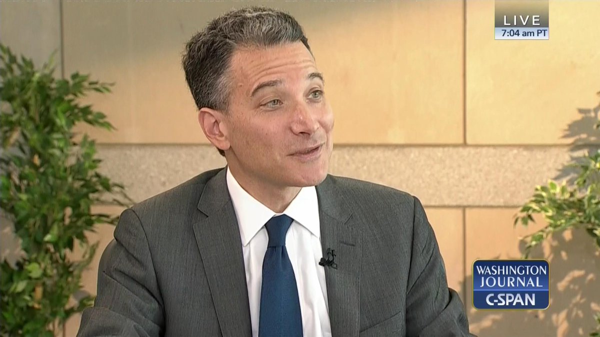 cspanwj's tweet photo. .@RosenJeffrey President &amp; CEO of the @ConstitutionCtr talks with us about the Founding Fathers &amp; Constitution https://t.co/ZXDj4jeQHs