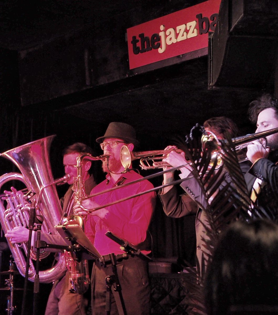 edinburgh's tweet photo. Hear @brassgumbo's storming @drambuie #BrassandCrimson #EdJazzFest set now on @NTSlive> https://t.co/tpVKXWDZIf #sp https://t.co/h1HYMZuYYS