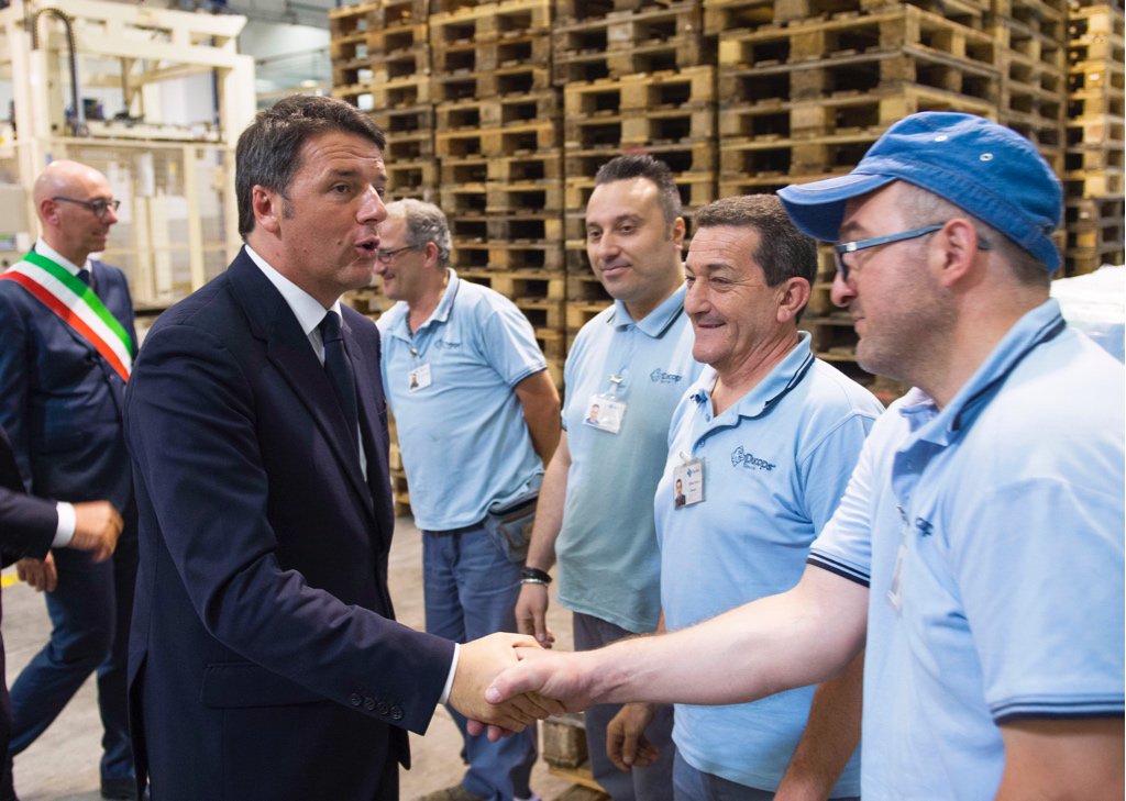 Dopo #Quadrilatero visita a Gualdo Tadino alla Rocchetta, altra azienda pronta a investire e assumere #italiariparte