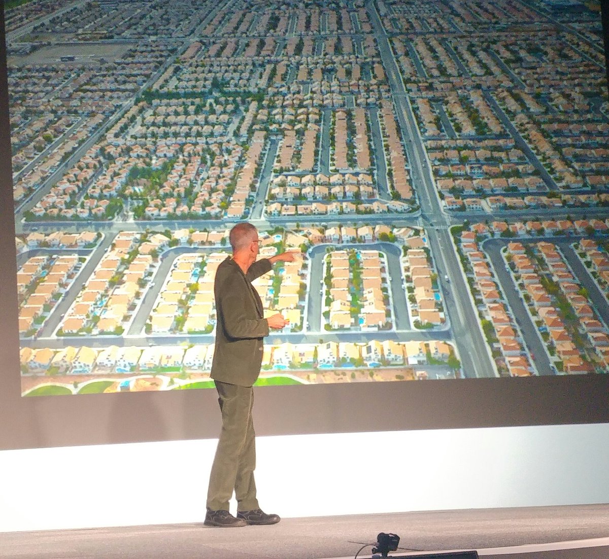 Cities are not planned to be walkable. - @JeffSpeckAICP 
#GBC2016