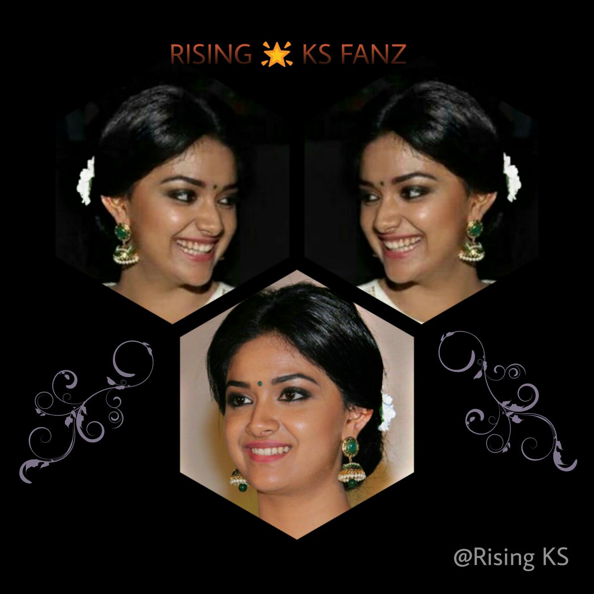 RisingKS's tweet photo. 🌟💟
Beautiful Smile @KeerthyOfficial 
#keerthySuresh 
🌟💟 https://t.co/aeGwDtNMMe