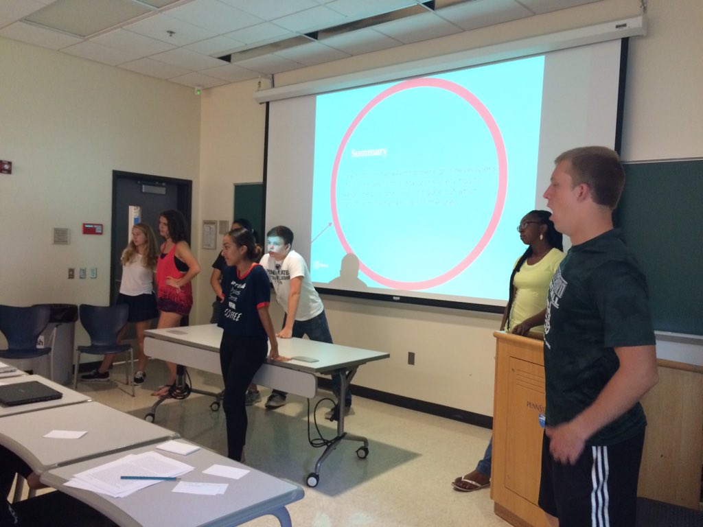 sb_royer's tweet photo. Excellent research &amp; communication skills for Ag Literacy Class #PSEAS16 #ThinkAg @agsciences @tsh51 @JennethLayaou https://t.co/8zozSFr0Gf