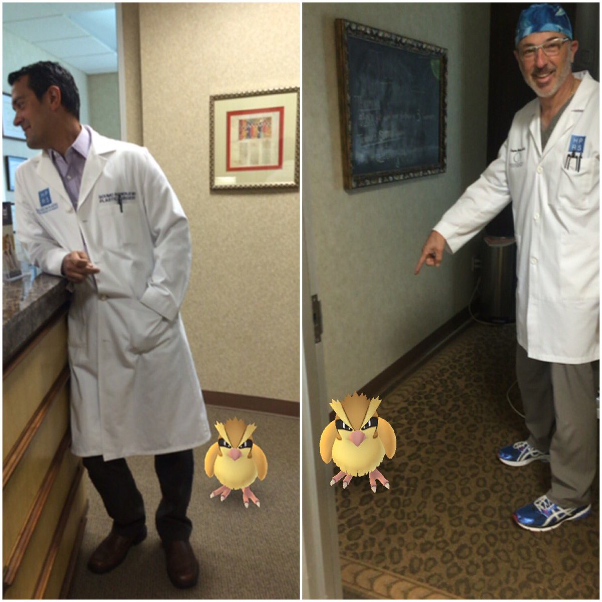 MyHPRS's tweet photo. #Pokemon spotted around #MyHPRS this morning! Come in and catch them. #gottacatchemall #PokemonGO @DocMoliver https://t.co/QhuLO8EdEa