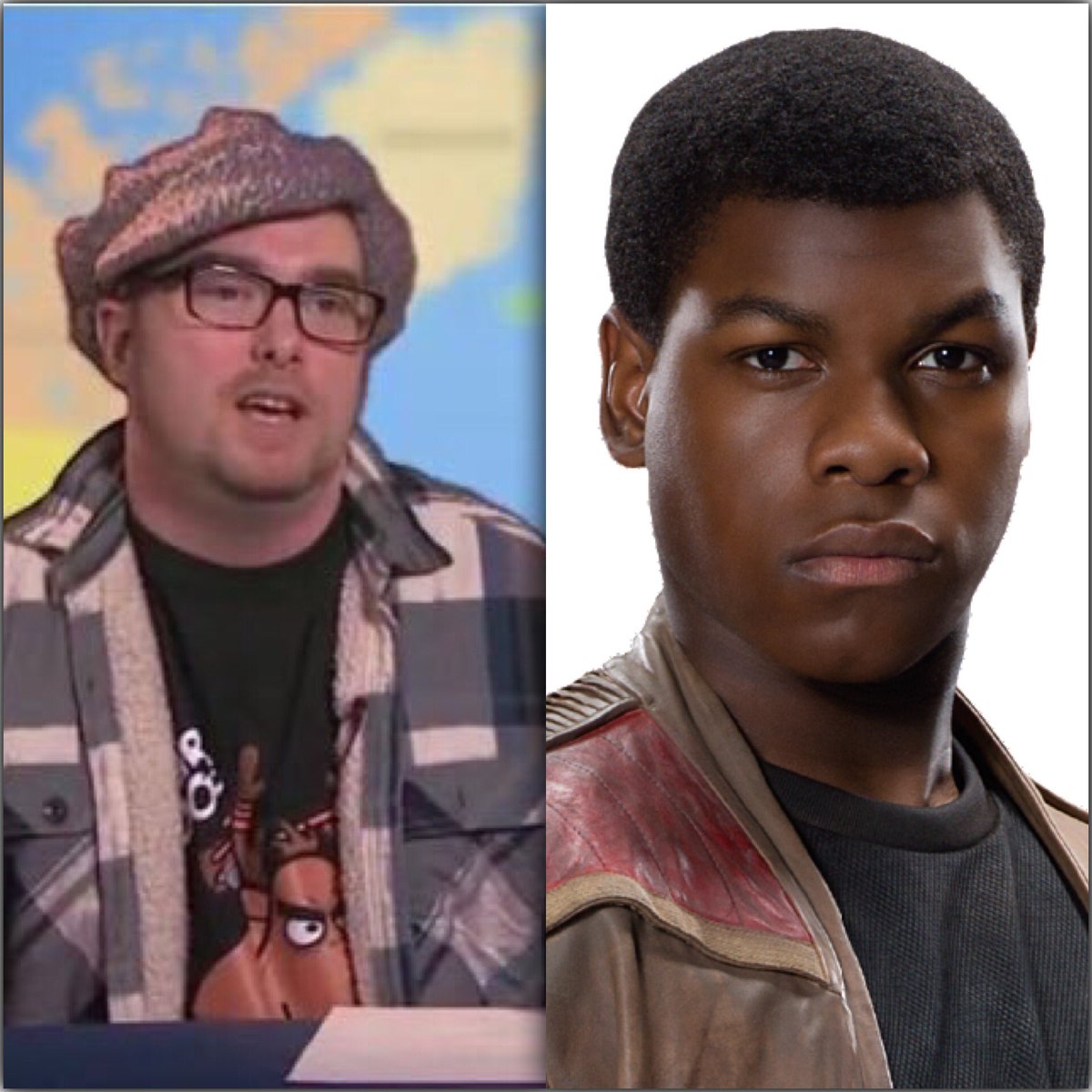 FinneganCritch's tweet photo. Rumour has it that the 2 most popular reasons for the name "Finn" this past year. Who knew, wha? #BCHU #starwars https://t.co/pOlW4C24j3