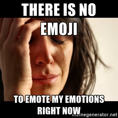 joshturk's tweet photo. On iOS, I can give you 'the finger' in emoji, but no 'fingers crossed'. We need to fix this. https://t.co/3yPUpjWCJf