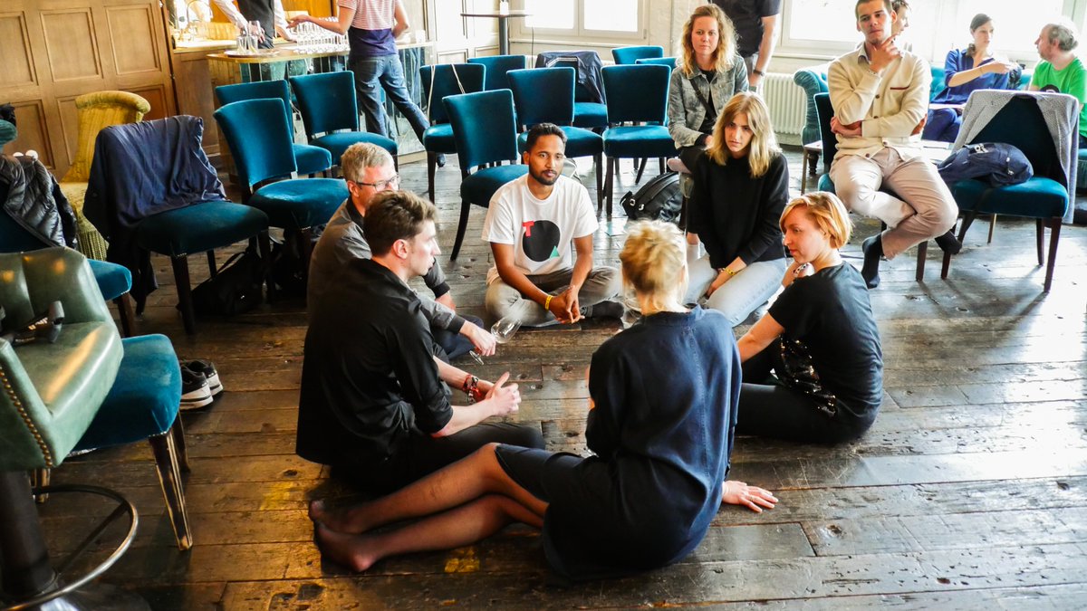blockzerostudio's tweet photo. Pleaed to have hosted Humans vs. Cyborgs session for @toaberlin at @SohoHouseBerlin. #fashiontechnology #innovation https://t.co/ZkZg0hZUsU