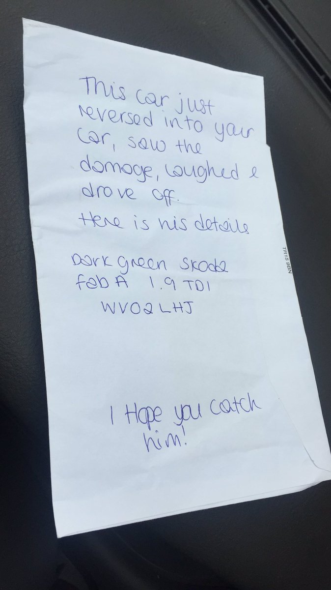 PageGirlG's tweet photo. Good deed for the day #shameonyou #skoda #WV02LHJ https://t.co/cbWOcddMr6
