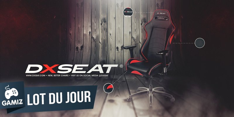 GamizFr's tweet photo. Lot du jour : DXseat fauteuil V75/XP
1 gagnant toutes les 290 participations
https://t.co/aQvmQyLWGH
#DXseat https://t.co/JQmeMuVZhf