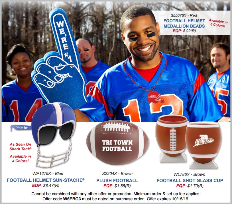 TheLogoShoppe's tweet photo. Football season is almost here!  Who couldn't use a Helmet Sun-Stache??  Support your local schools! #promoproducts https://t.co/T6cq79qU9E