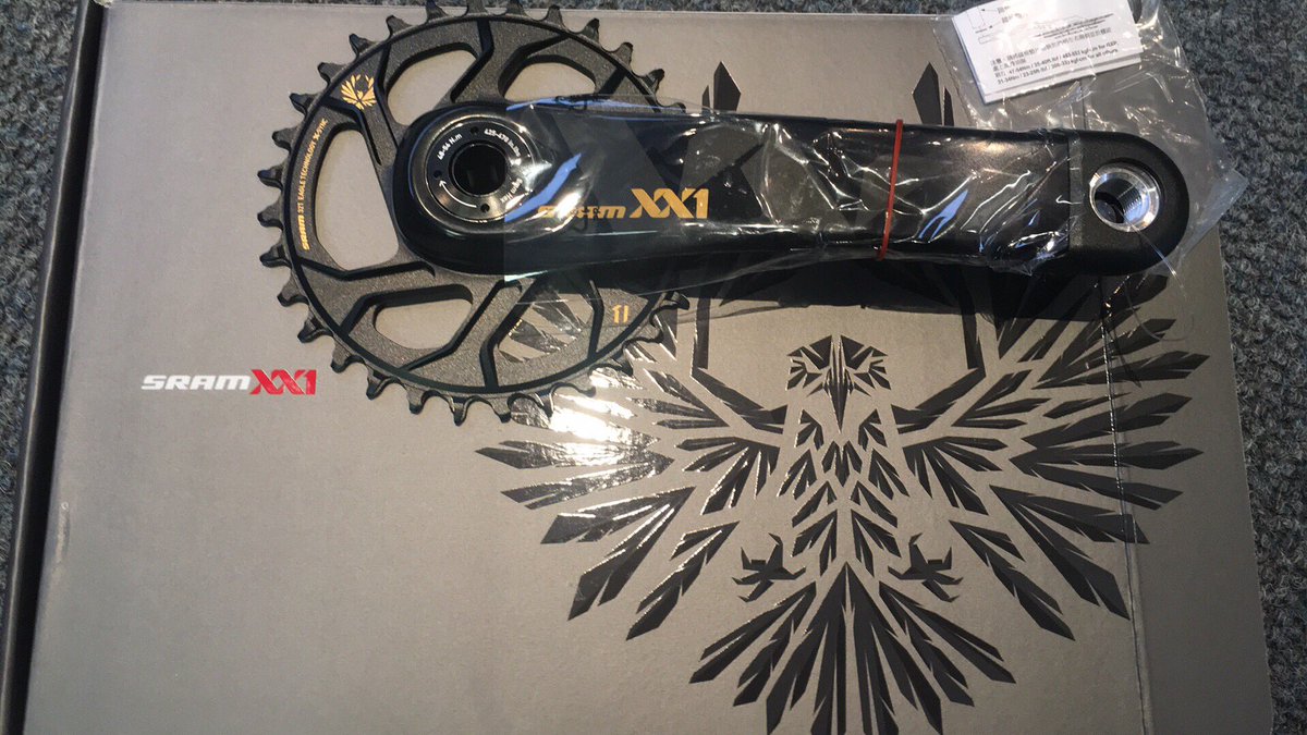 wearebikemob's tweet photo. #TheEagleHasLanded. 
The all new 1x12 SRAM Eagle XX1 &amp; XO1 now available online &amp; in store. https://t.co/rjy6wxhG53 https://t.co/yfC23vjkI7
