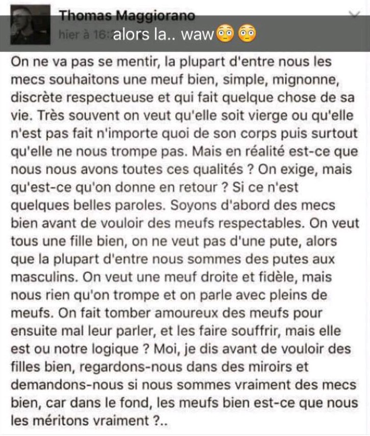 eaynjm's tweet photo. Je veux quelqu'un qui pense comme lui https://t.co/cDwPMdS2xR