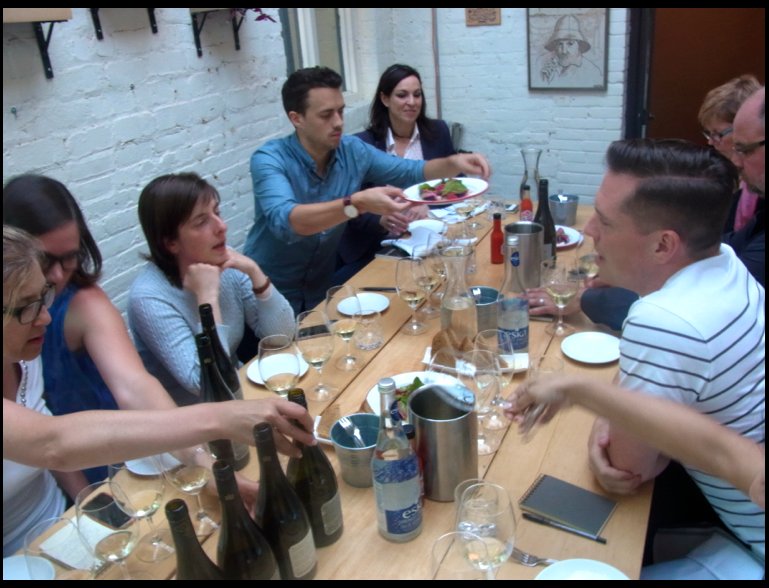 kgertler's tweet photo. Scenes of  #Chablis tasting &amp; masterclass with #SandrineAudegond of @DomaineLaroche | @CAPSOntario @buvezentous #I4C https://t.co/CBF9rH2oTY