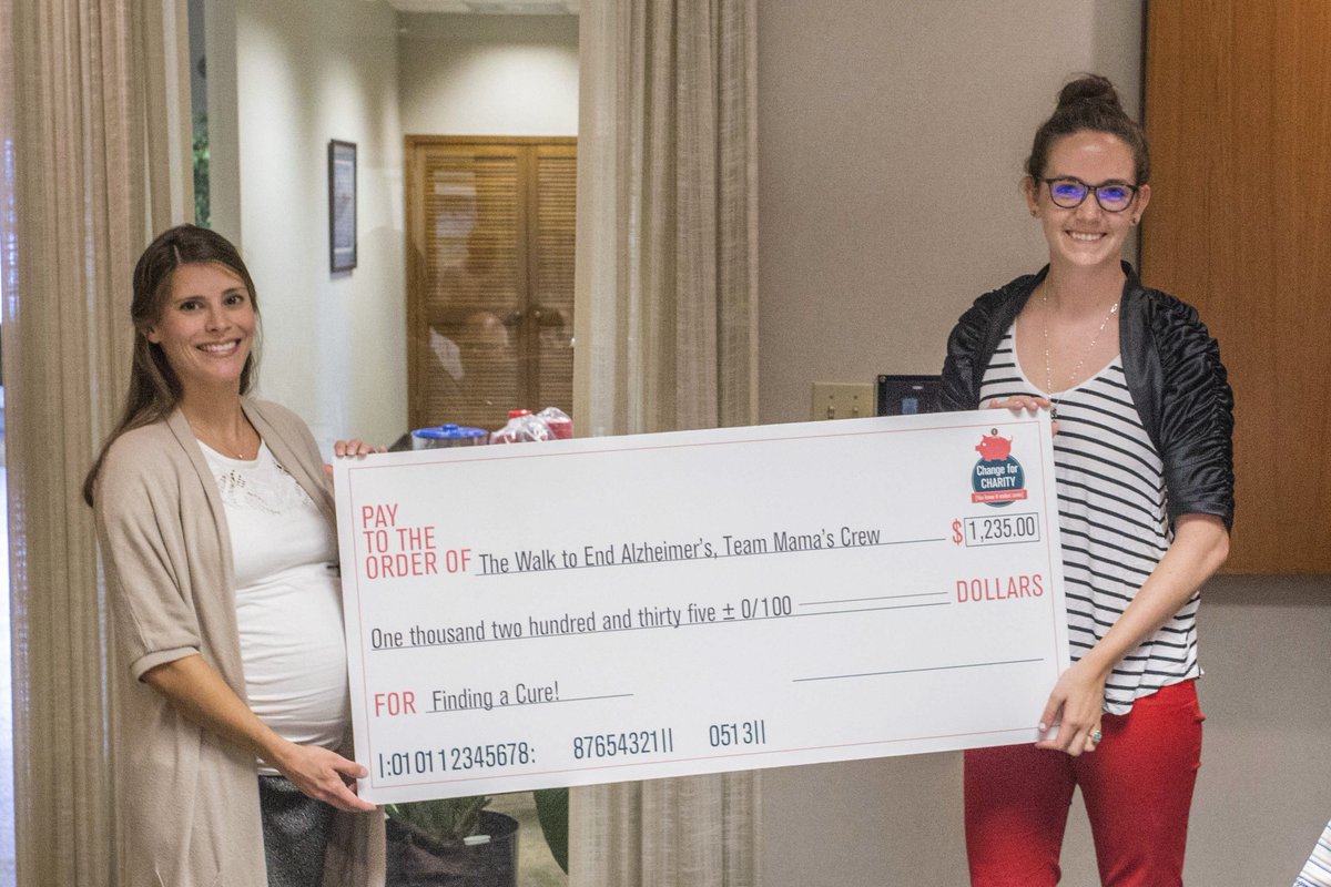 CybGraphics's tweet image. Proud of our team for raising $1,235 to donate to the #Alzheimers Association @alzassociation! #Memphis #charity