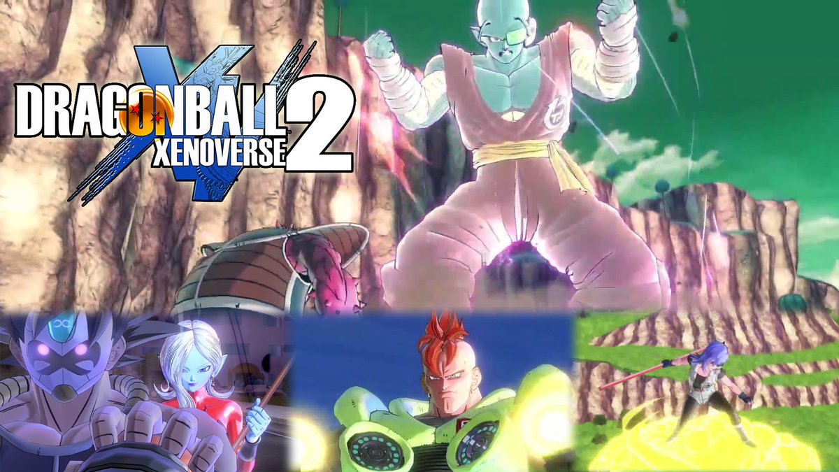 SaiyanHub's tweet photo. Xenoverse 2 screenshot showing off the new namekian and human transormation! https://t.co/iVXDbbXJRD
