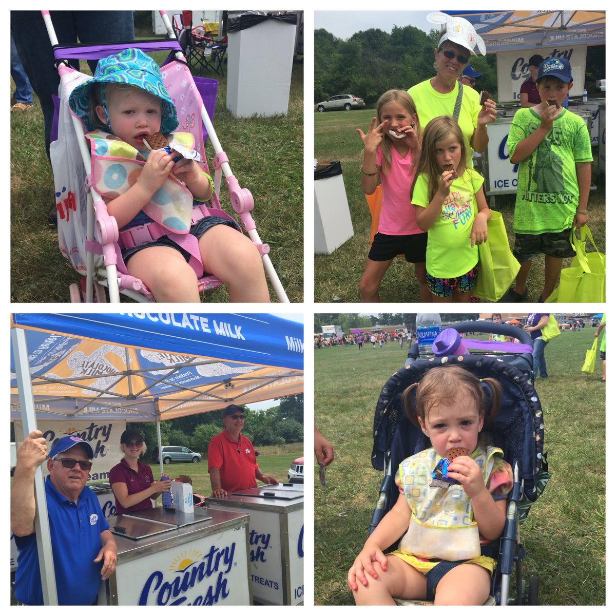 MarandaTV's tweet photo. Everyone loves @CountryFreshMom ice cream sandwiches! #marandaparkparty https://t.co/Mynvsm4HxE
