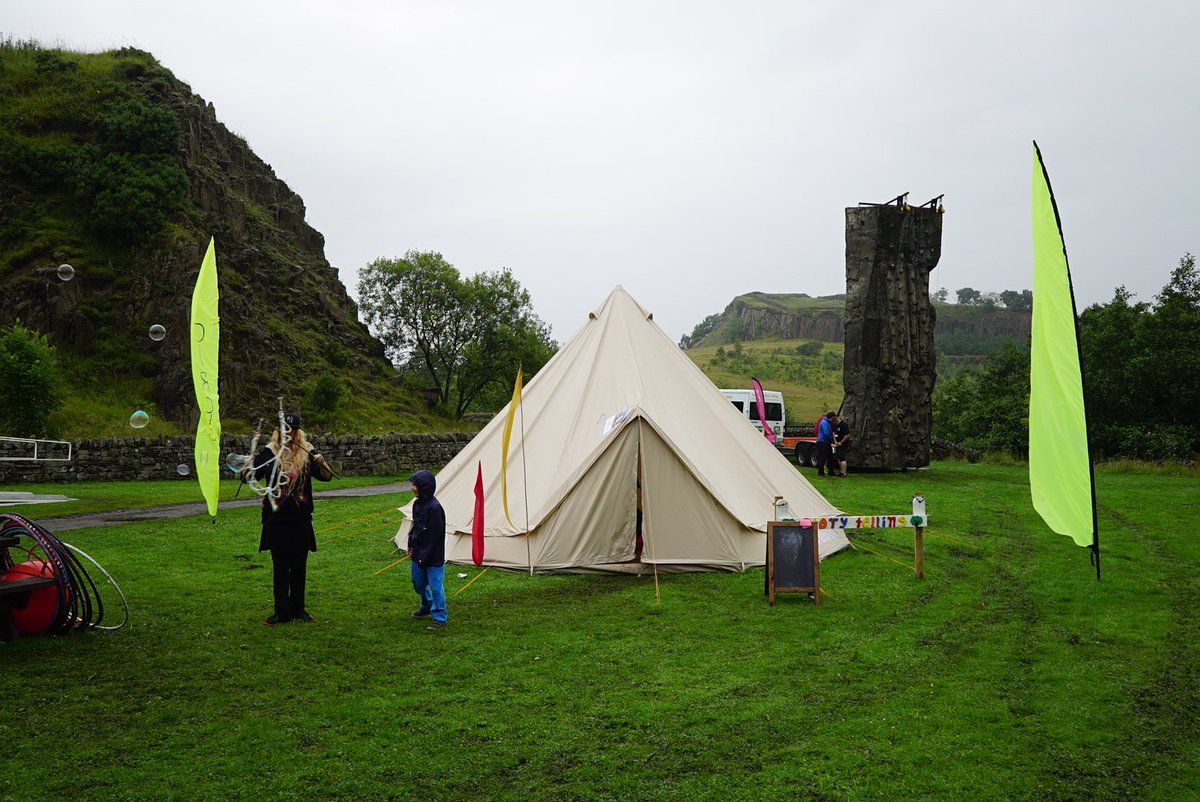 NlandNP's tweet photo. We are loving our new @soulpad Storytelling tent at #NationalParksWeeks. Come and check it out tomorrow from 10am. https://t.co/ZMN928EPzh