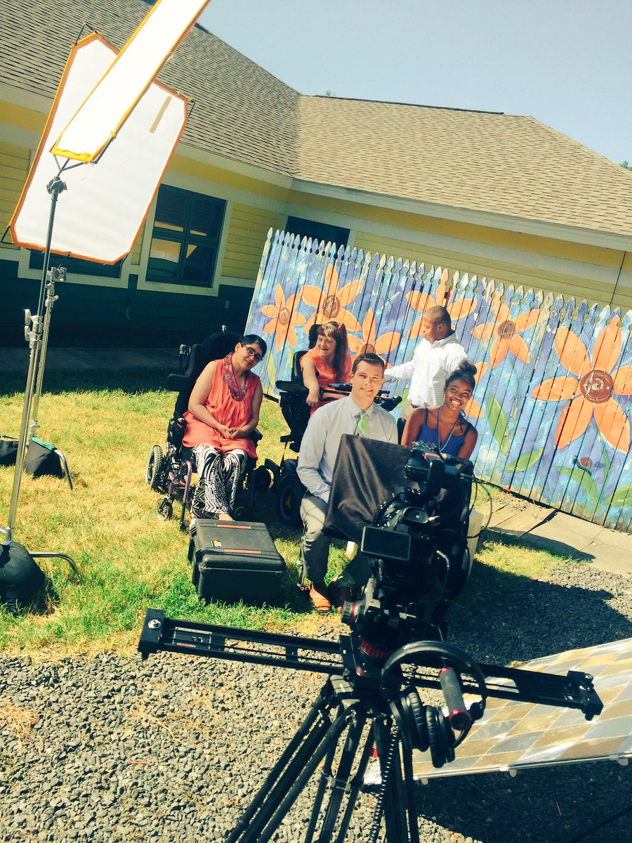 KevinCampbellNC's tweet photo. Spent the morning w/some very special people from @EasterSealsUCP. Stay tuned for info about @wsoctv and #WalkWithMe https://t.co/GjBsfGKkIc
