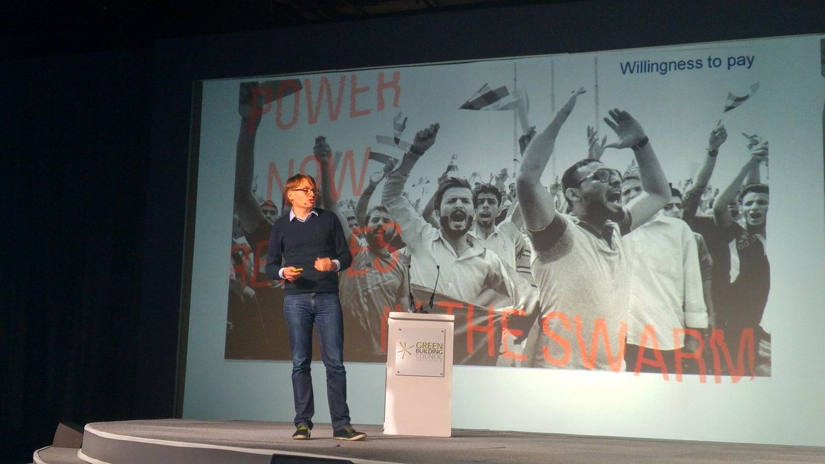 Whenever there is an energy price shock, there is a revolution. #GBC2016