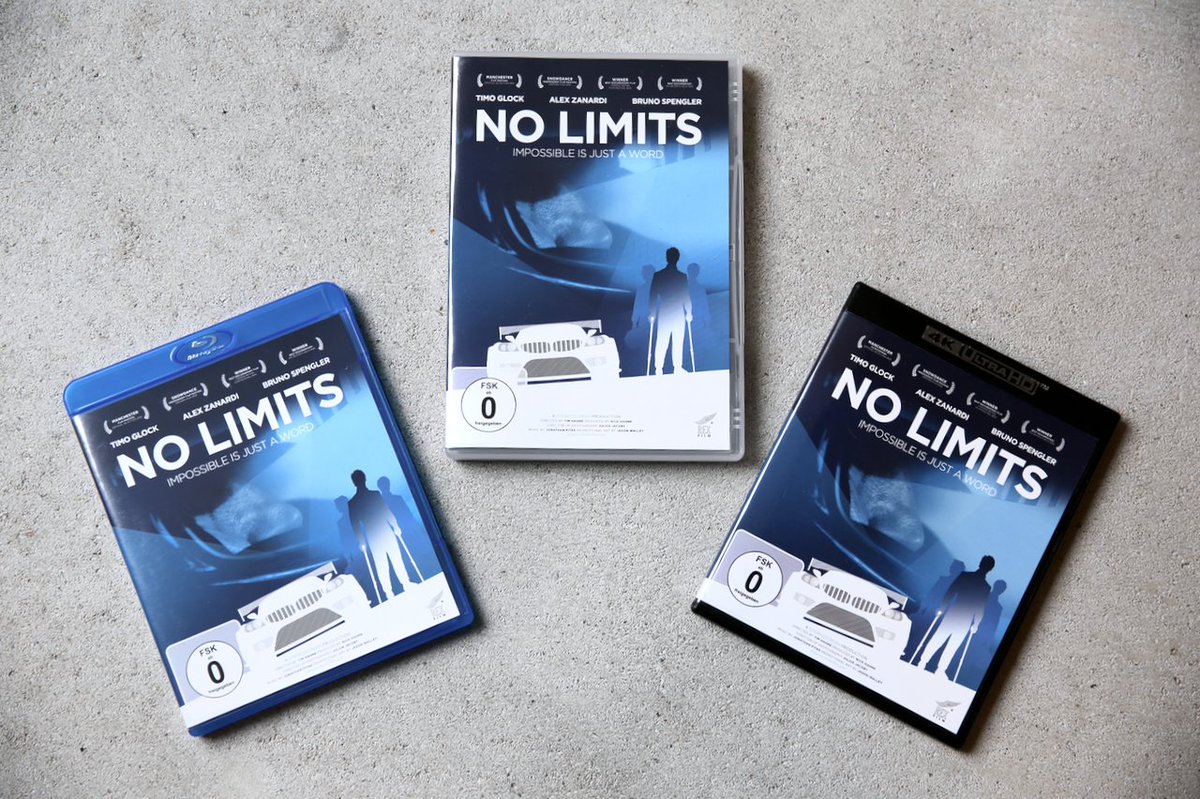 STEREO_SCREEN's tweet photo. NO LIMITS with @lxznr, @realTimoGlock &amp; @BrunoSpengler on DVD &amp; 4K Blu-ray out tomorrow! https://t.co/RYK9IfL0AR https://t.co/fn0sJryowB