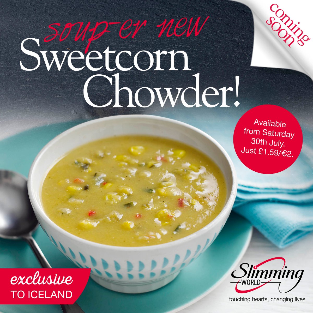 SlimmingWorld's tweet photo. You'll start to see these two 'sweet' new products in @IcelandFoods stores from Saturday (30th July). #MySWFrozen https://t.co/pqIVGs4nM0