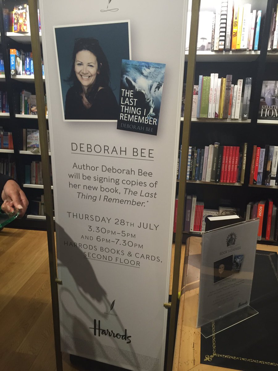 GBAEvents's tweet image. At the lovely Deborah Bee's book launch. Such a brilliant read.- everyone must buy it! #thelastthingiremember