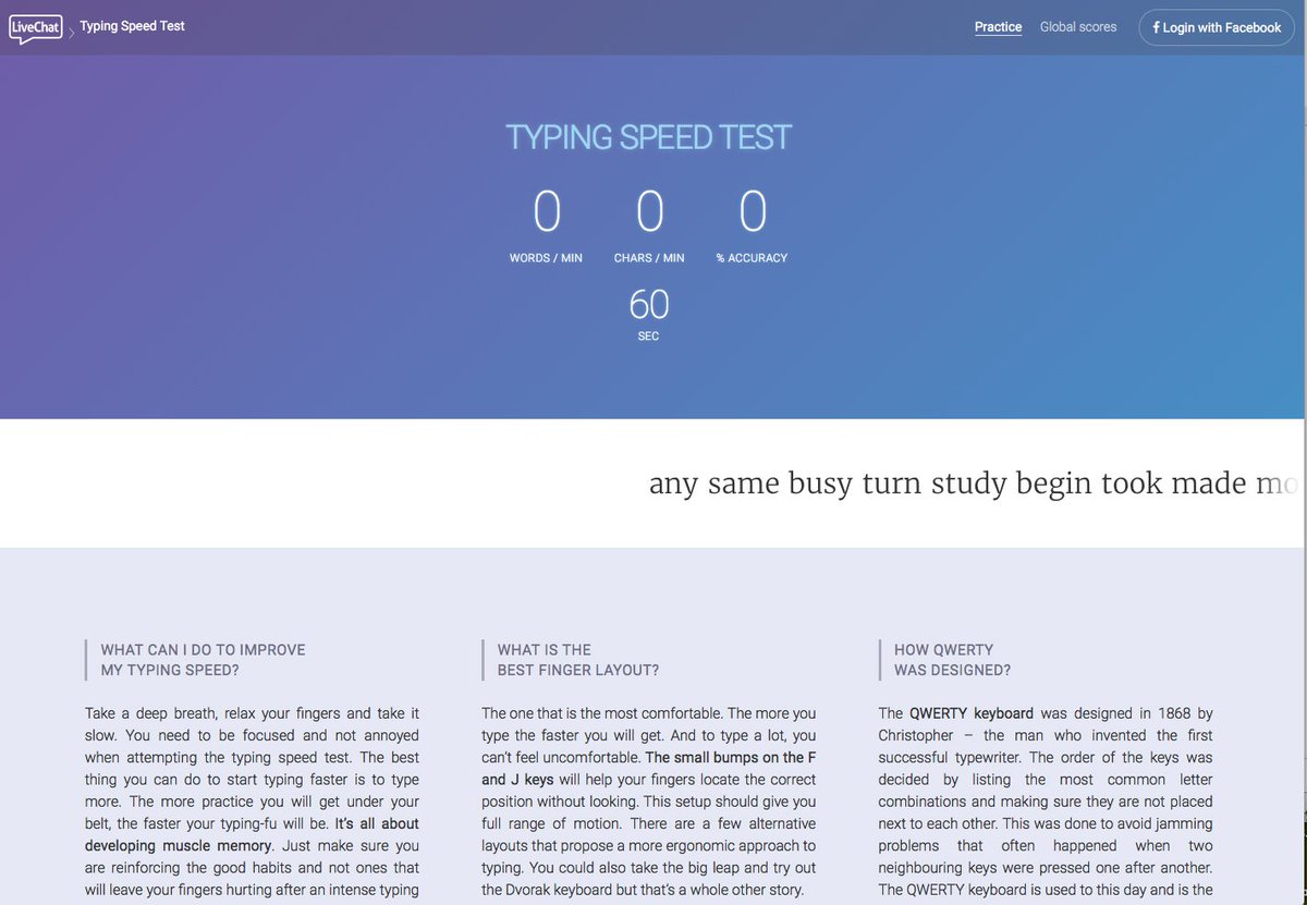Www Livechatinc Com Typing Speed Test – VKEWJD