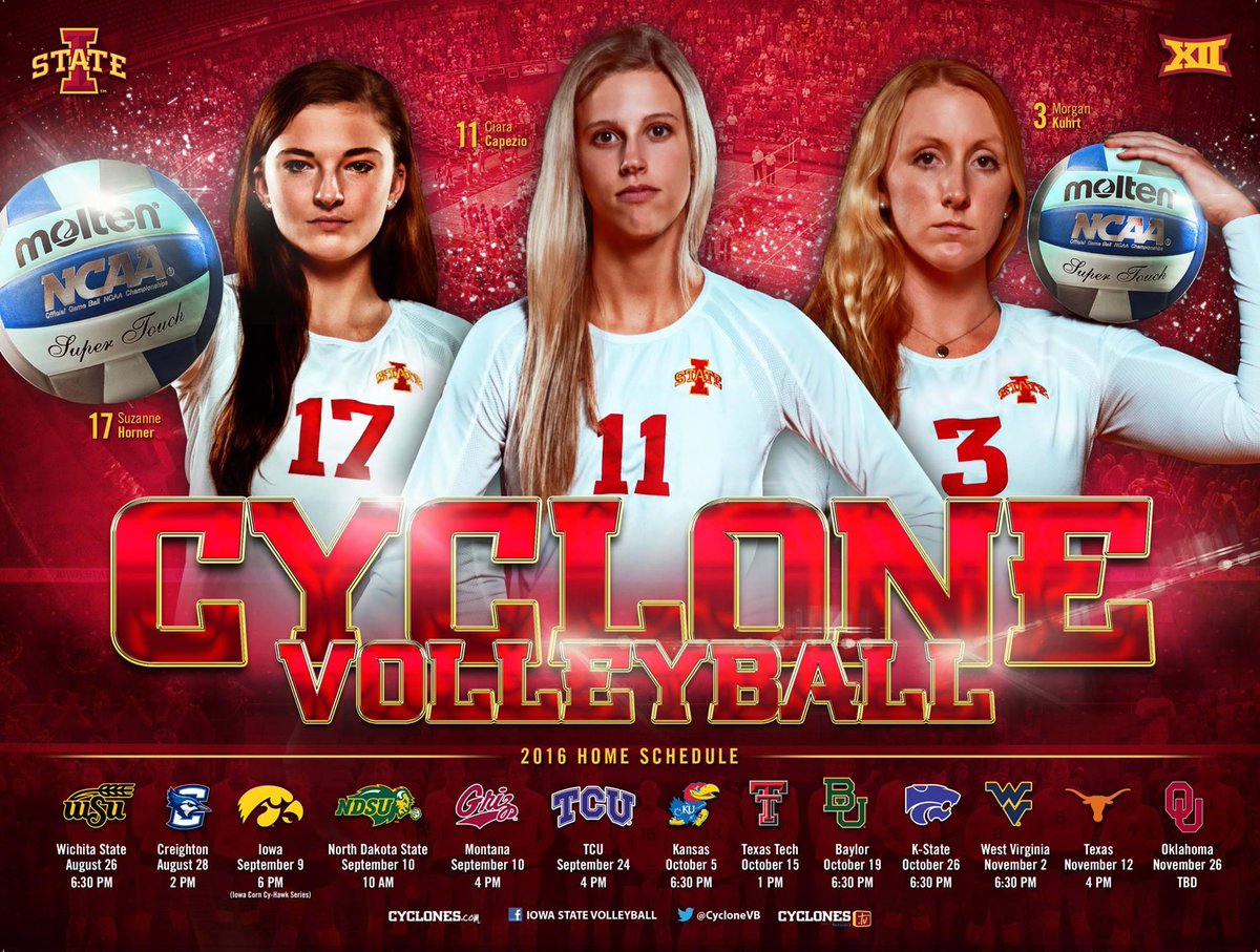 NCAAVolleyball's tweet photo. These team posters are 🔥 #NCAAVB https://t.co/XstvrkLPi2
