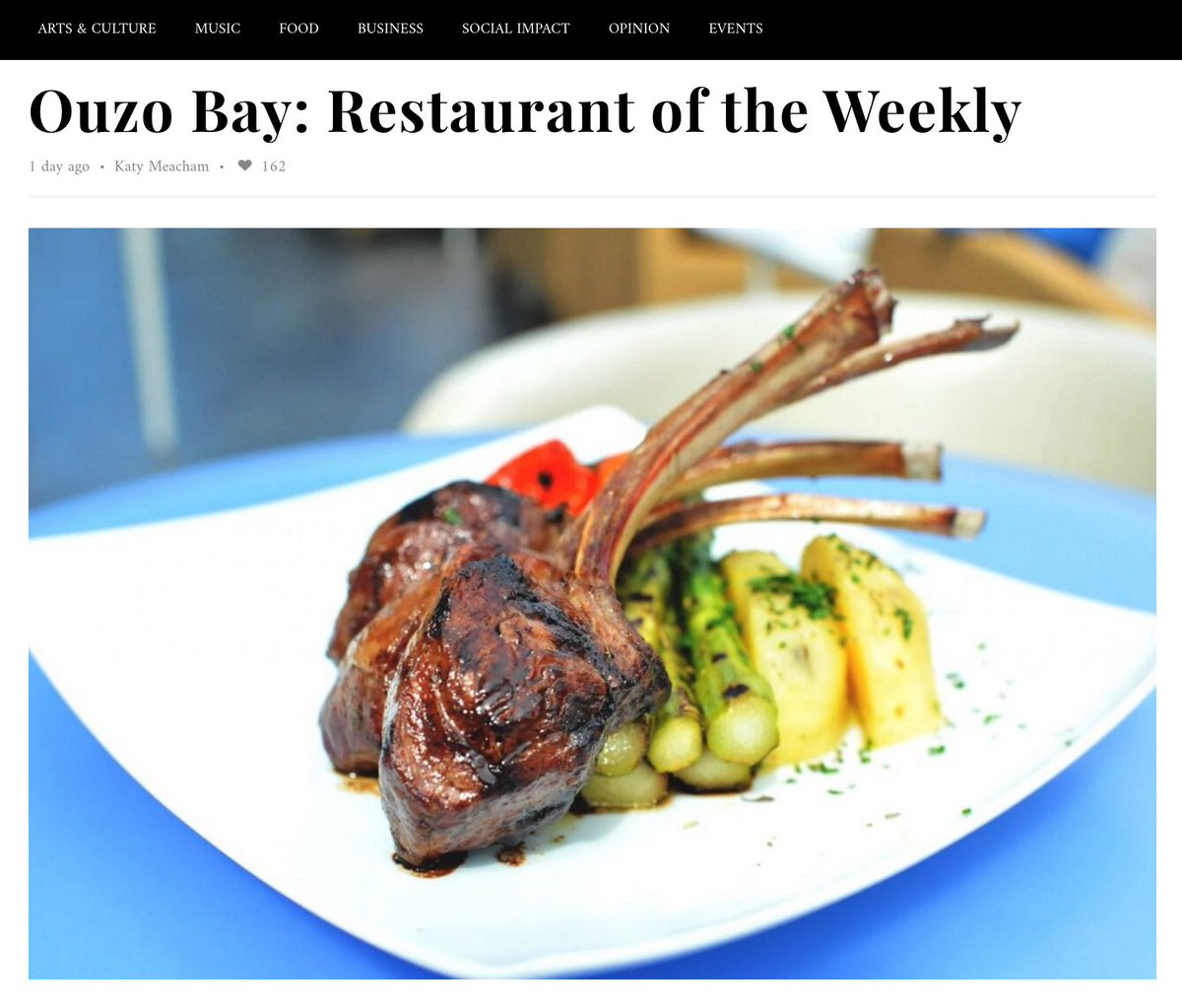 OuzoBayBalt's tweet photo. Thanks to @whatweekly for the kind words &amp; great feature on #OuzoBay! https://t.co/Ug3cruFnET https://t.co/mMh7wd9Vro