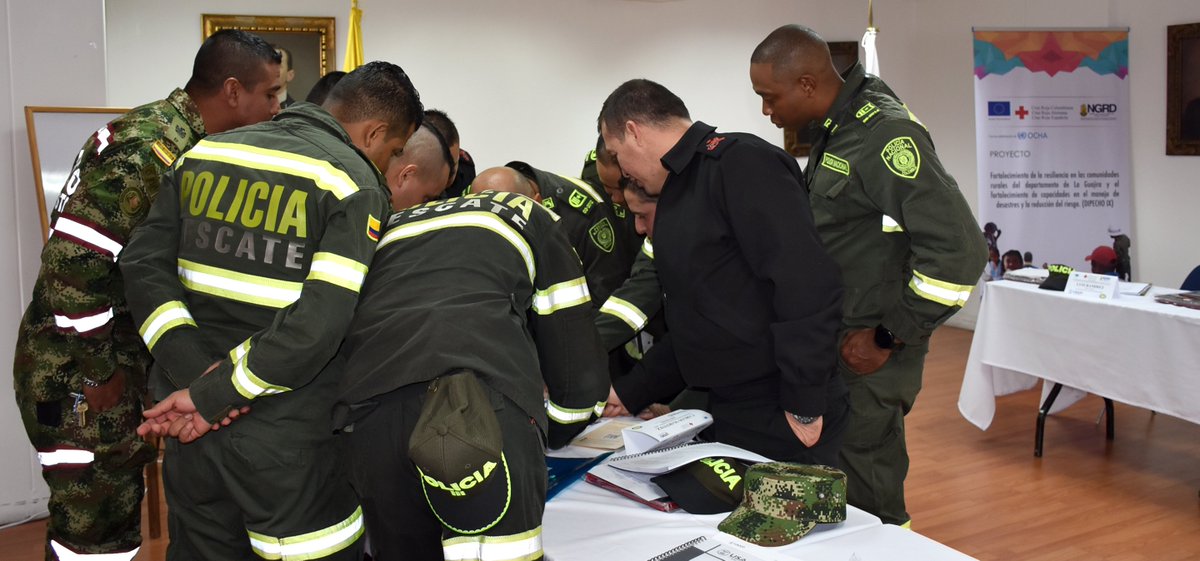 ProyectoDipecho's tweet photo. inicia Curso Básico Sistema Comando Incidentes @cruzrojacol @COL_EJERCITO @GrupoPONALSAR @armadacolombia #DipechoIX https://t.co/pveMHCeUEv